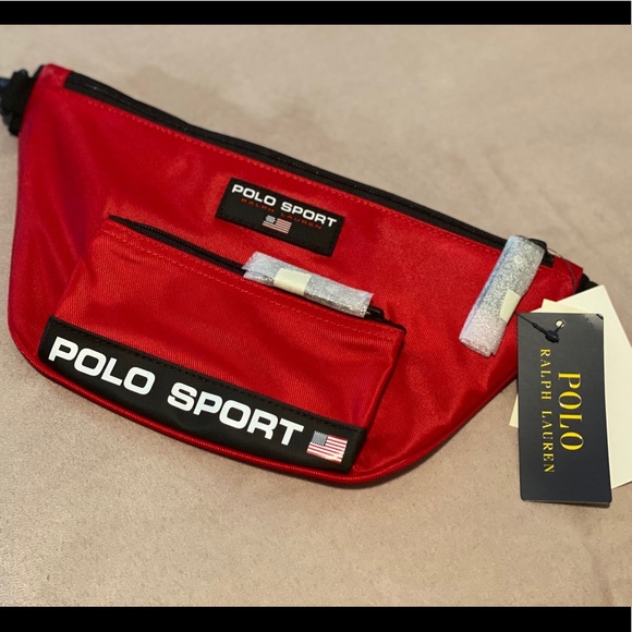 polo sport nylon waist pack